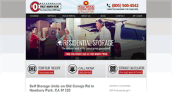 Desktop Screenshot of hollywoodstoragecenter.com